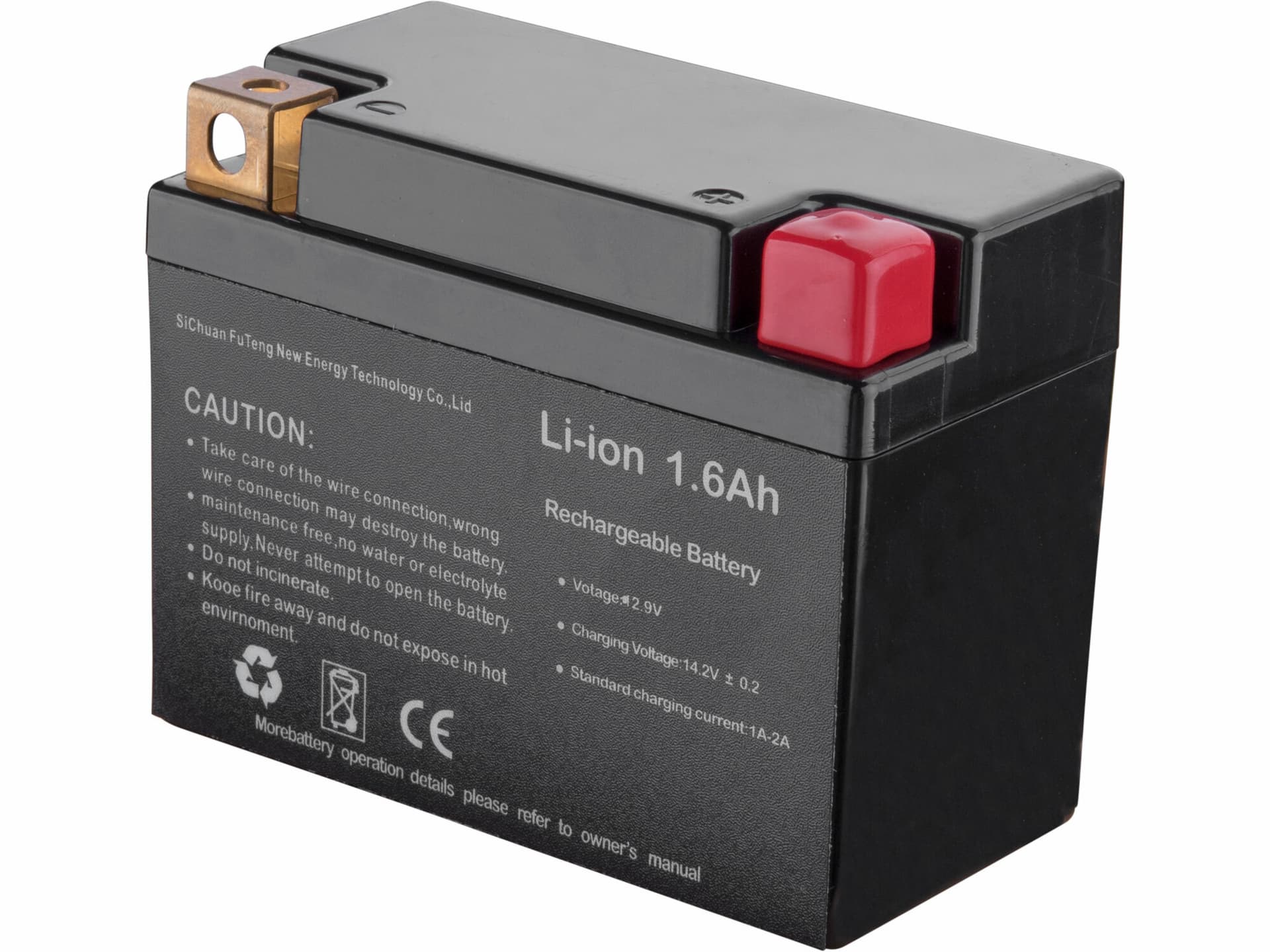 Akumulátor pro elektrický start, 12V/1,6Ah, Li-ion, pro 8896227, 8896235