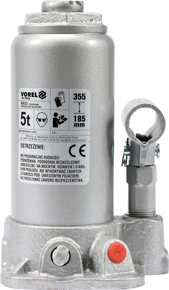 Zvedák hydraulický, max. 5000kg, zdvih 185-355mm