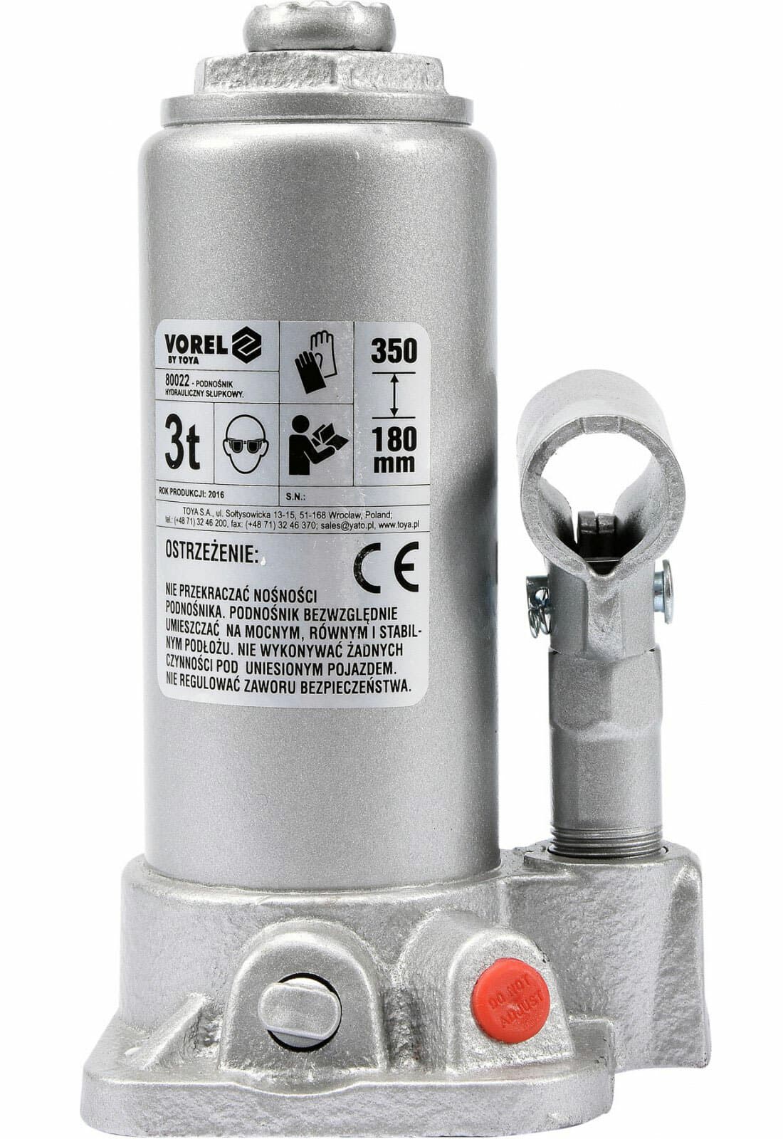 Zvedák hydraulický, max. 3000kg, zdvih 180-350mm