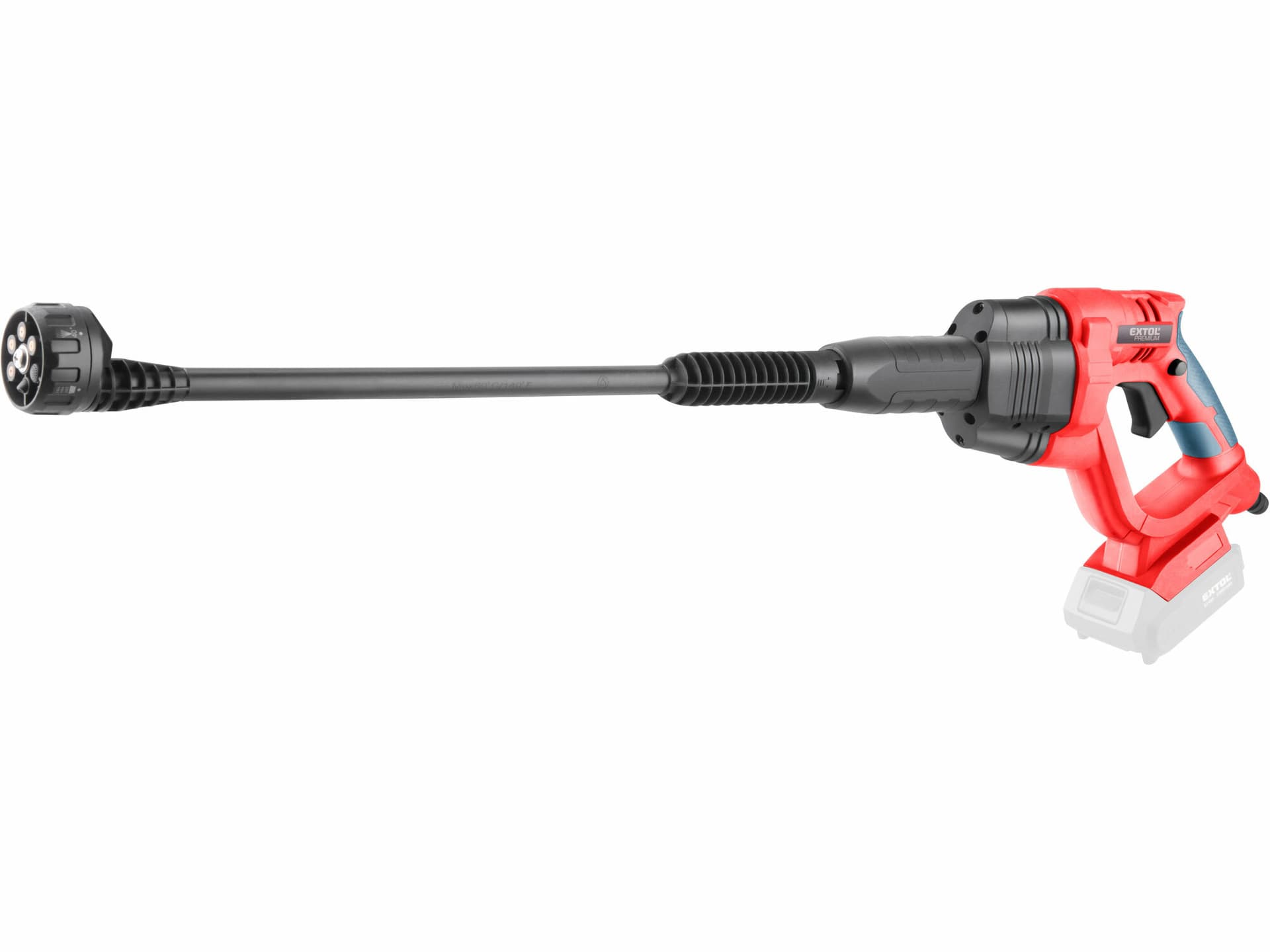 Čistič tlakový aku Share20V, bez aku, 22bar, 120 l/h