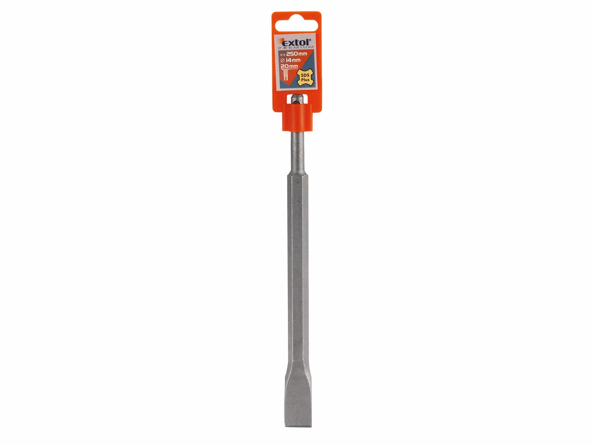 Sekáč plochý SDS-plus, 250mm, šířka 20mm – 2