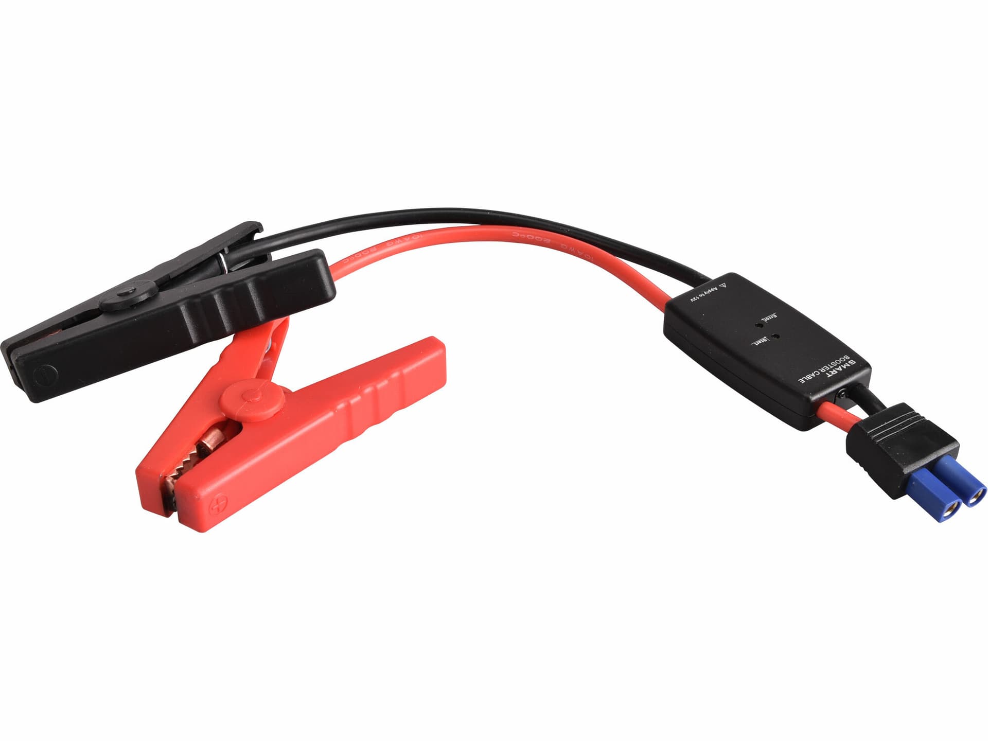 Startovací kabel s svorkami a kontrolním obvodem
