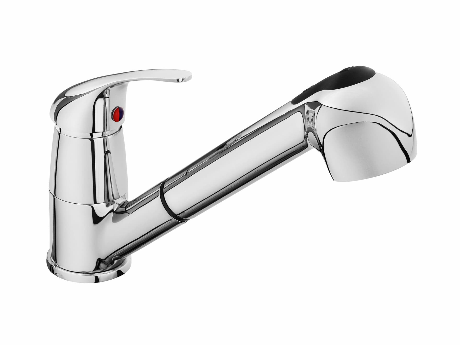 Baterie stojánková dřezová s výsuvnou sprchou, rameno 160mm (81019)