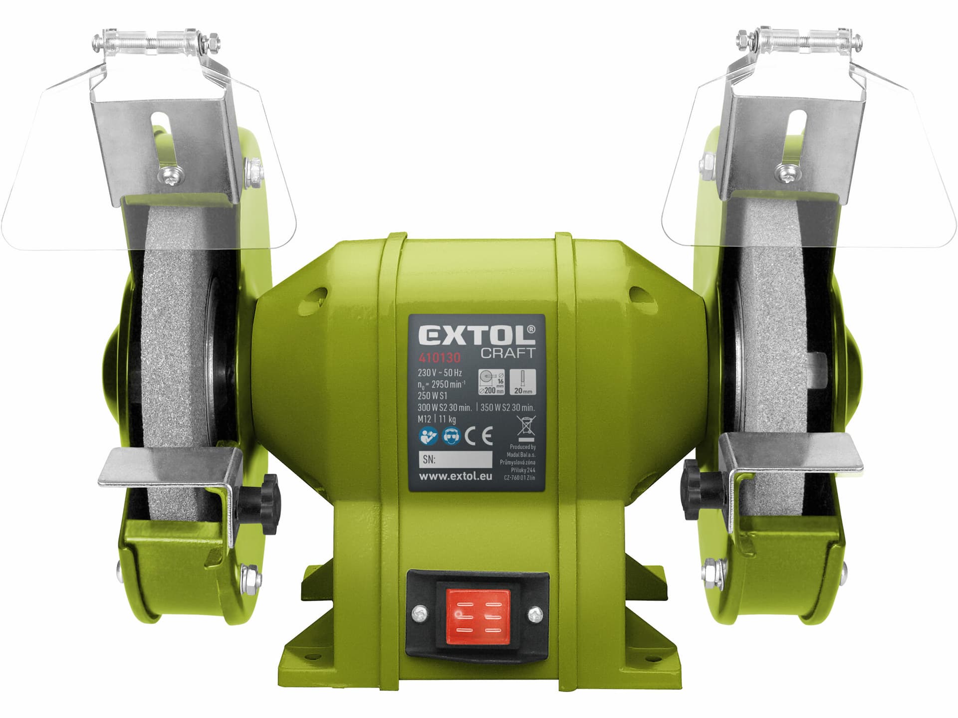 Bruska dvoukotoučová, příkon 350W, kotouč 200mm