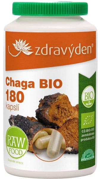 Chaga BIO 180 kapslí
