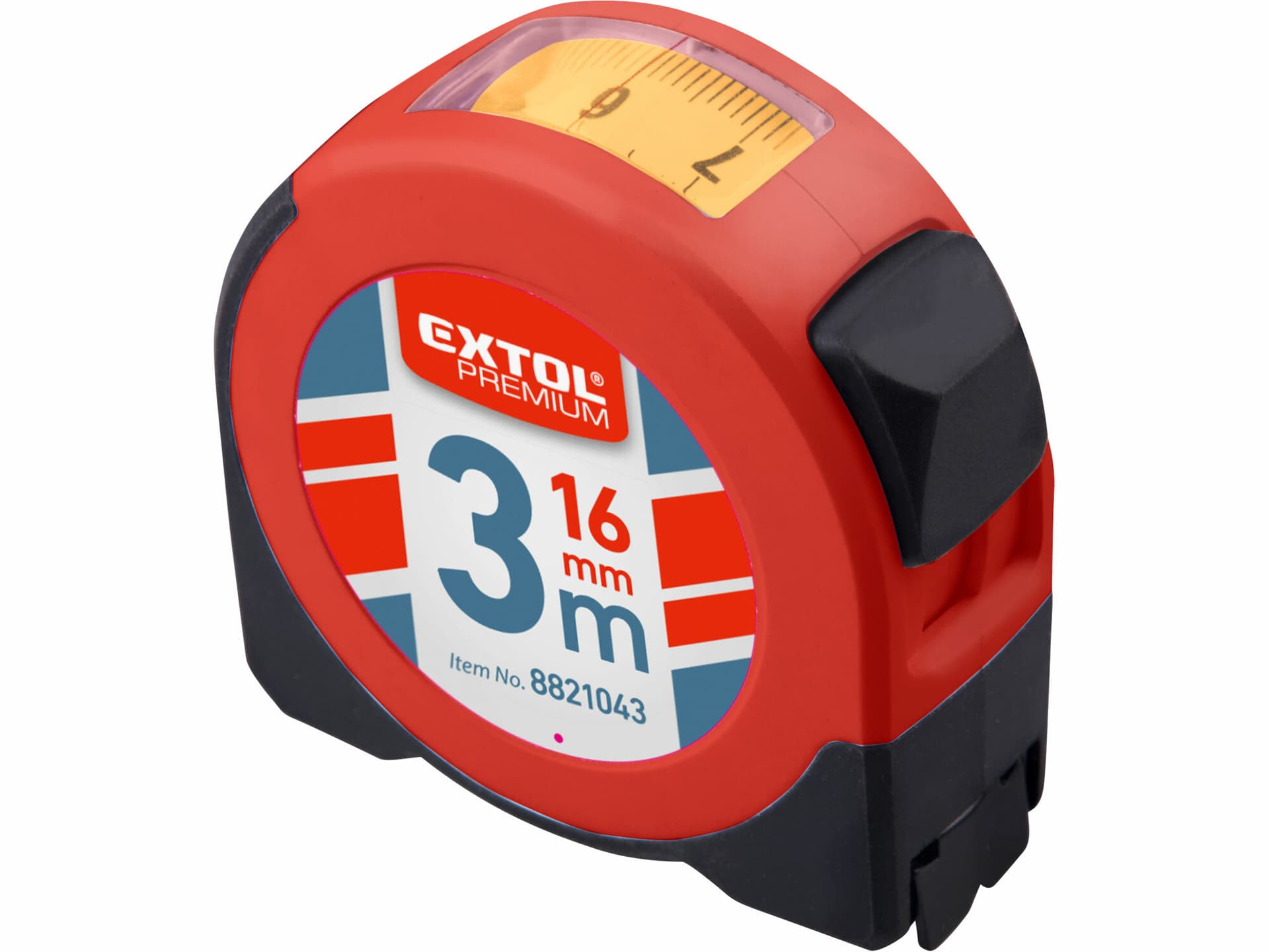 Metr svinovací s okénkem, 3m/16mm