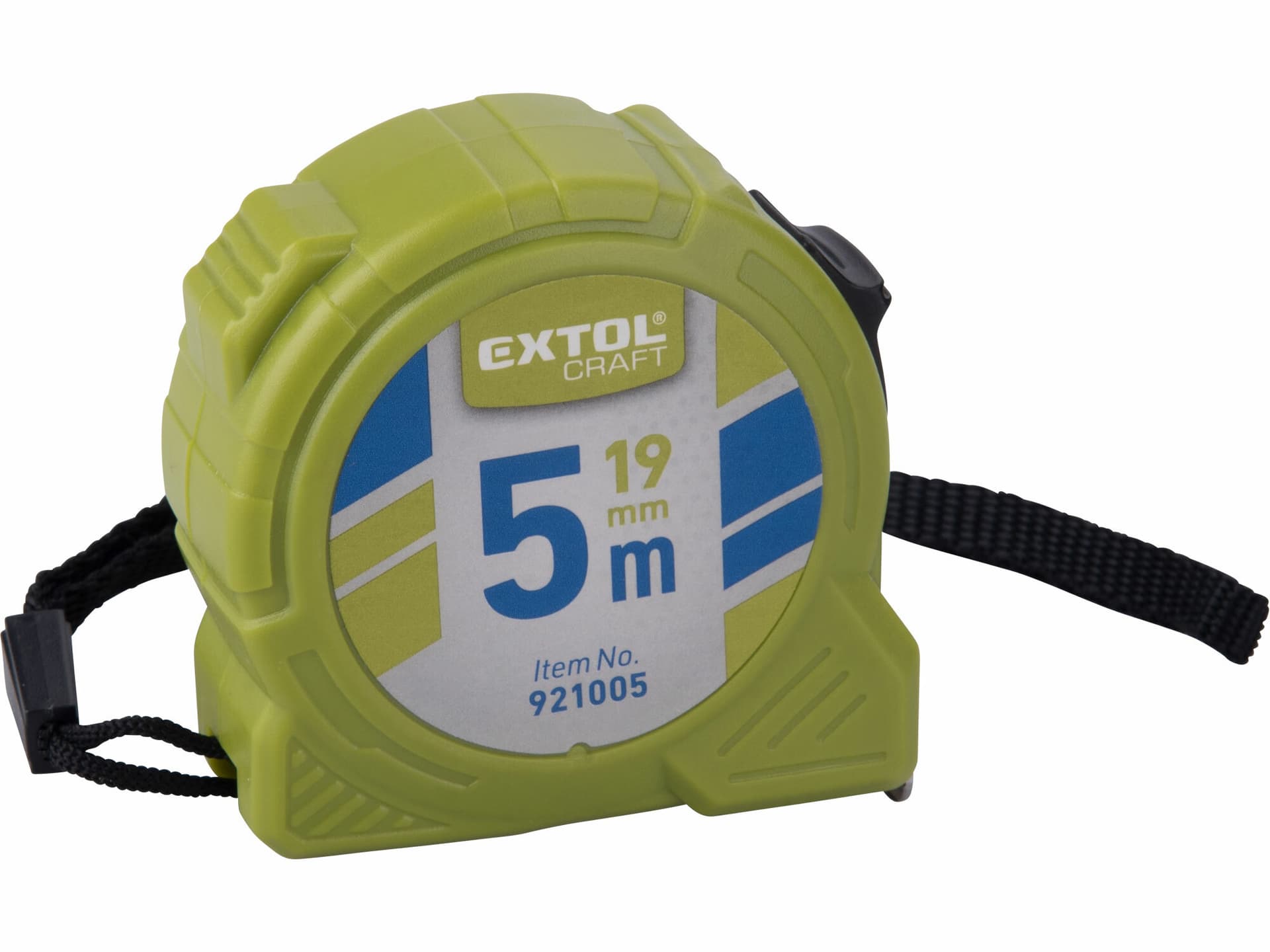 Metr svinovací 5m, šířka pásu 19mm, s brzdou