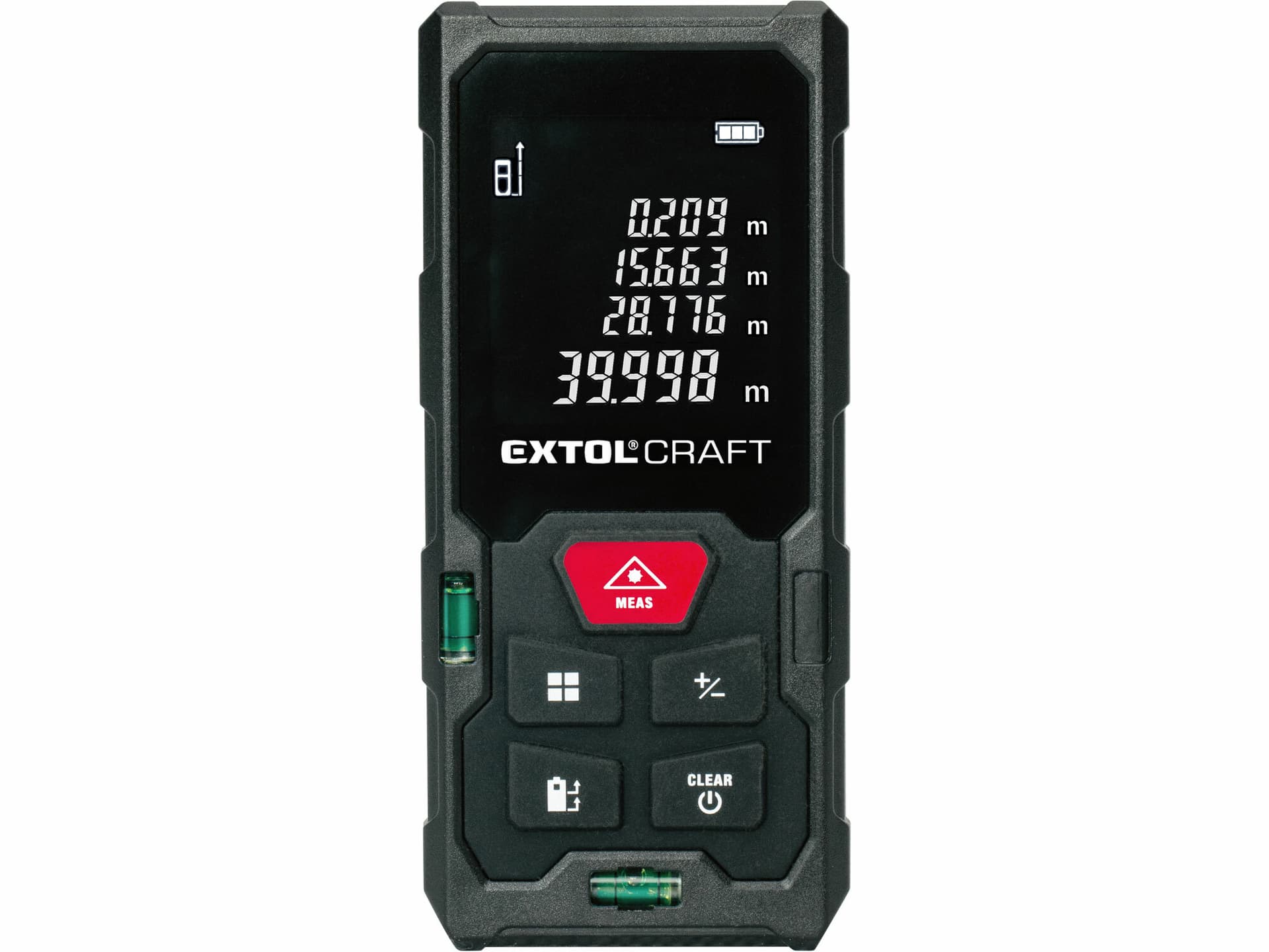 Měřič vzdálenosti laserový do 50m / +-2mm, LCD