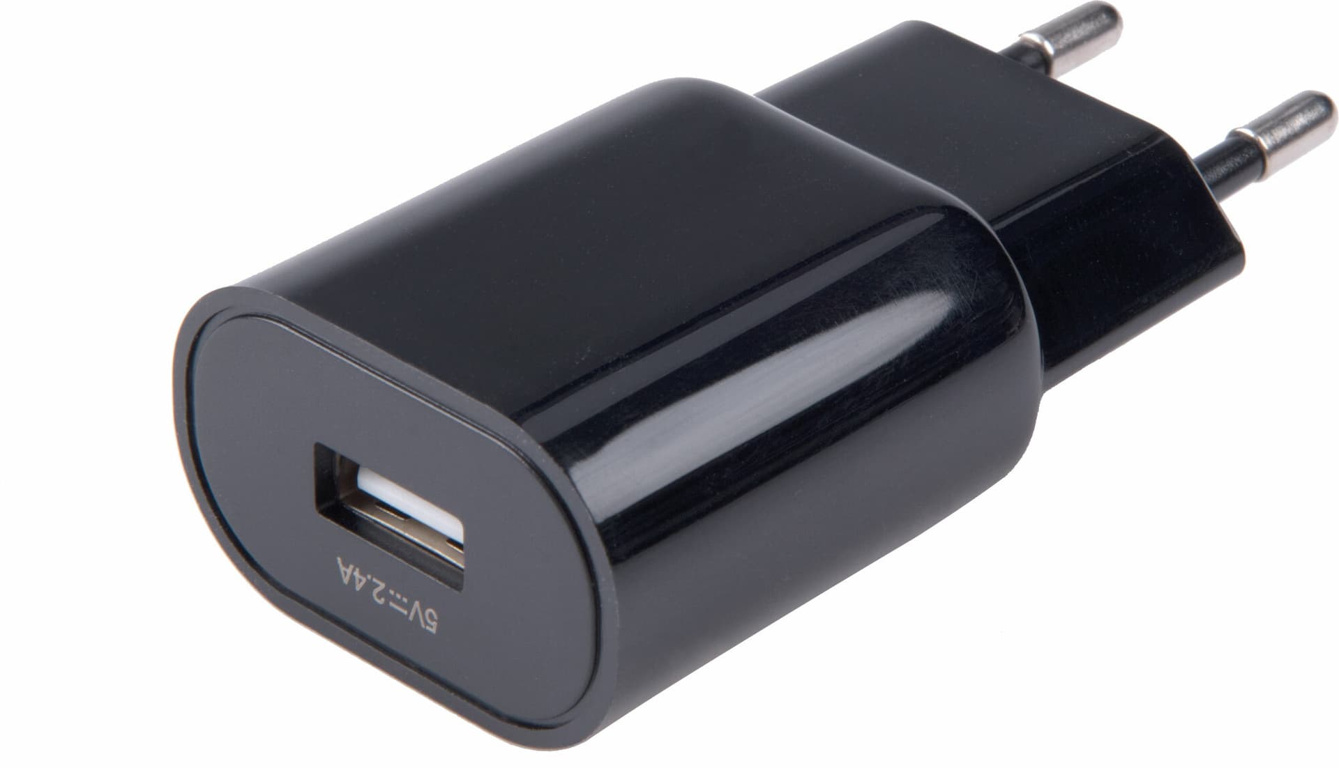 Nabíječka USB, 100-240V, výstup 5V/2,4