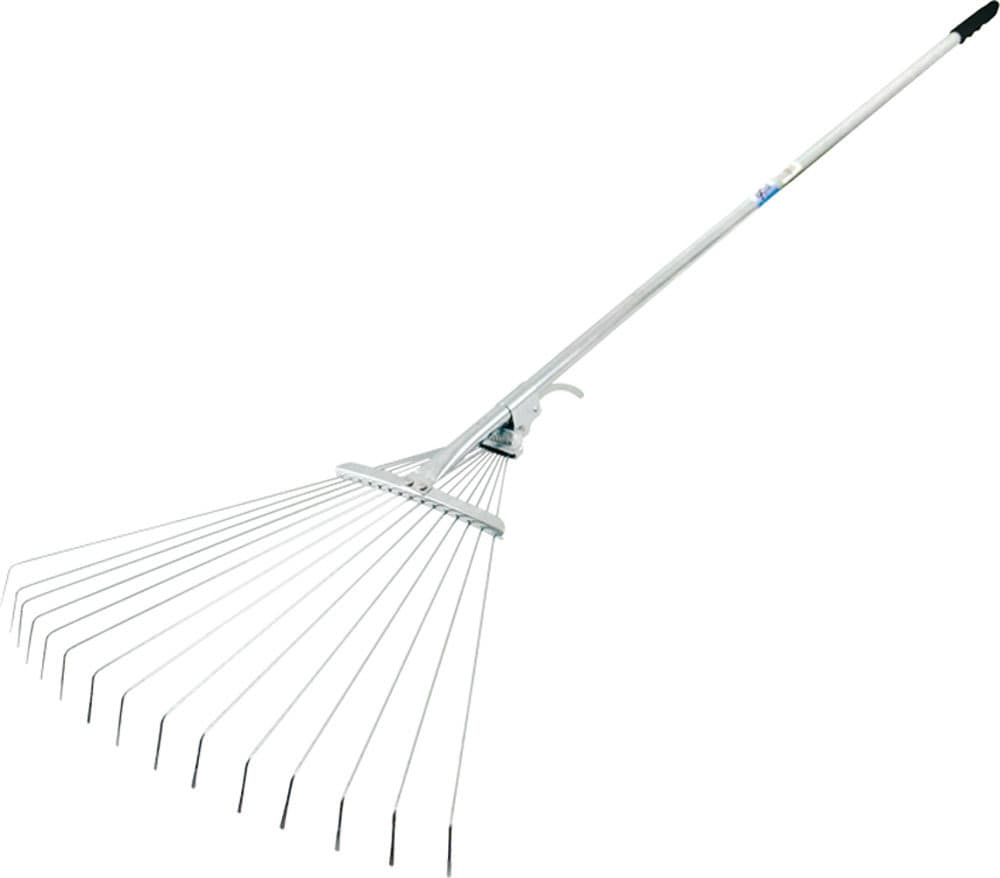 Hrábě nastavitelné s násadou, délka 123cm, kovové