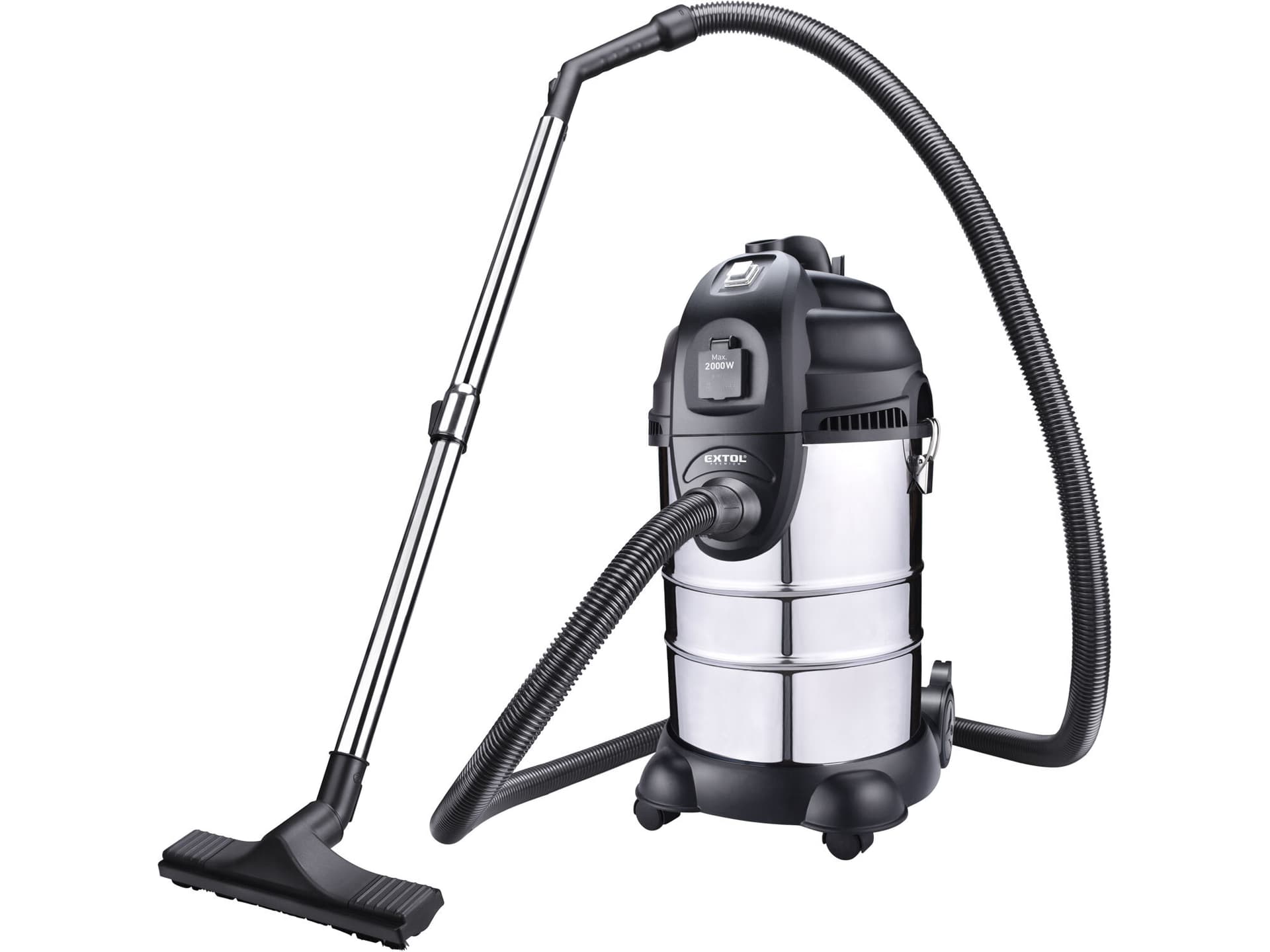 Vysavač dílenský, příkon 1400W, 30L, suché/mokré vysávání
