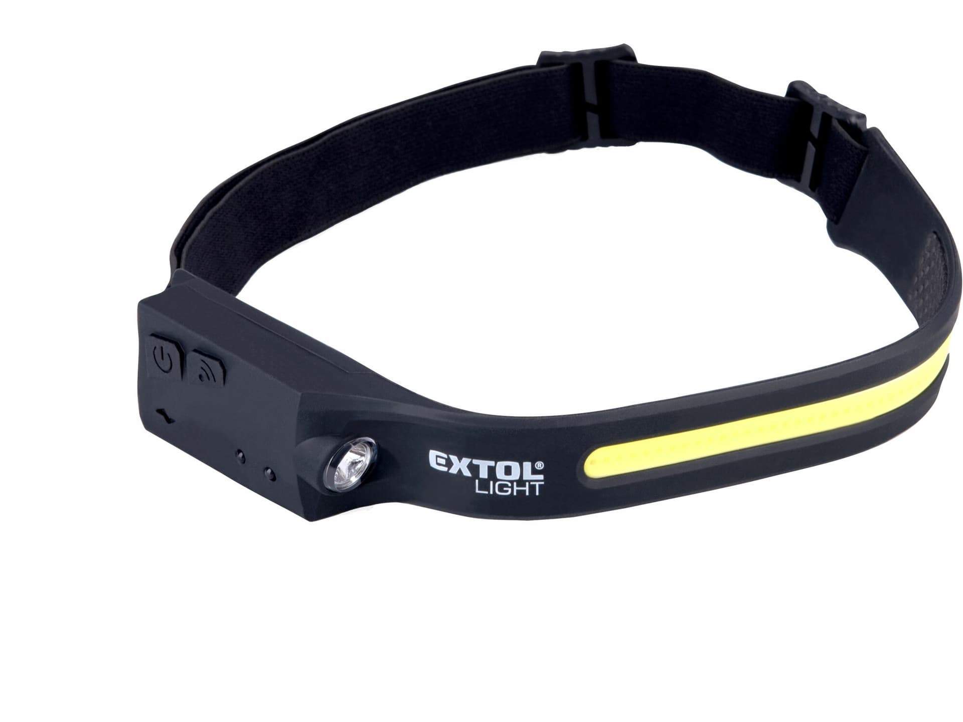 Čelovka nabíjecí 350lm, COB + XPE LED, 1,2Ah Li-pol