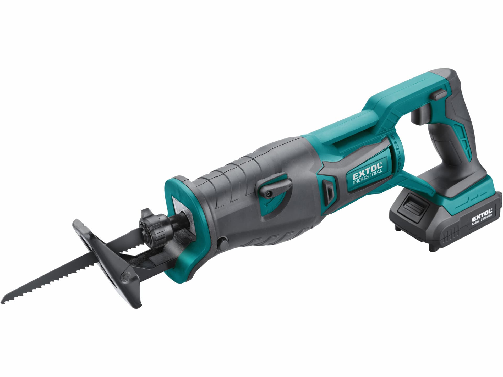 Pila ocaska aku Share20V, 1x 2Ah, zdvih 25,4mm, bezuhlíkový motor