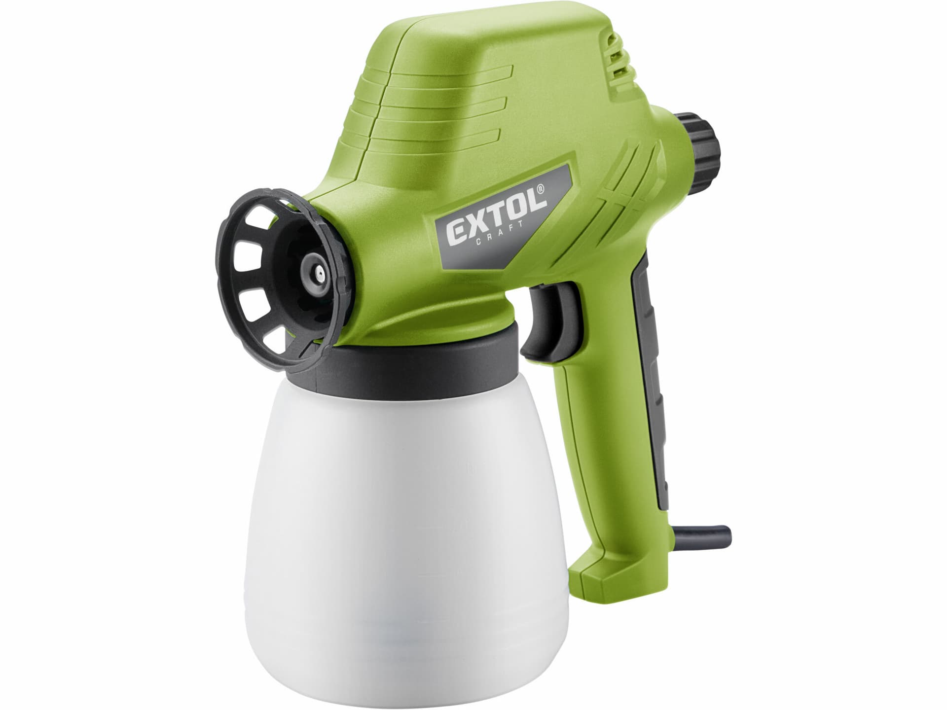 Pistole stříkací, příkon 80W, nádobka 800ml, 280ml/min, tryska 0,8mm