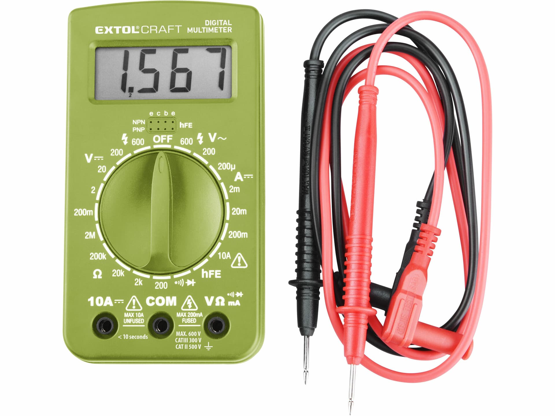 Multimeter digitální (U,I,R)