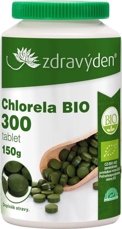 Chlorella BIO tablety, 300 tablet
