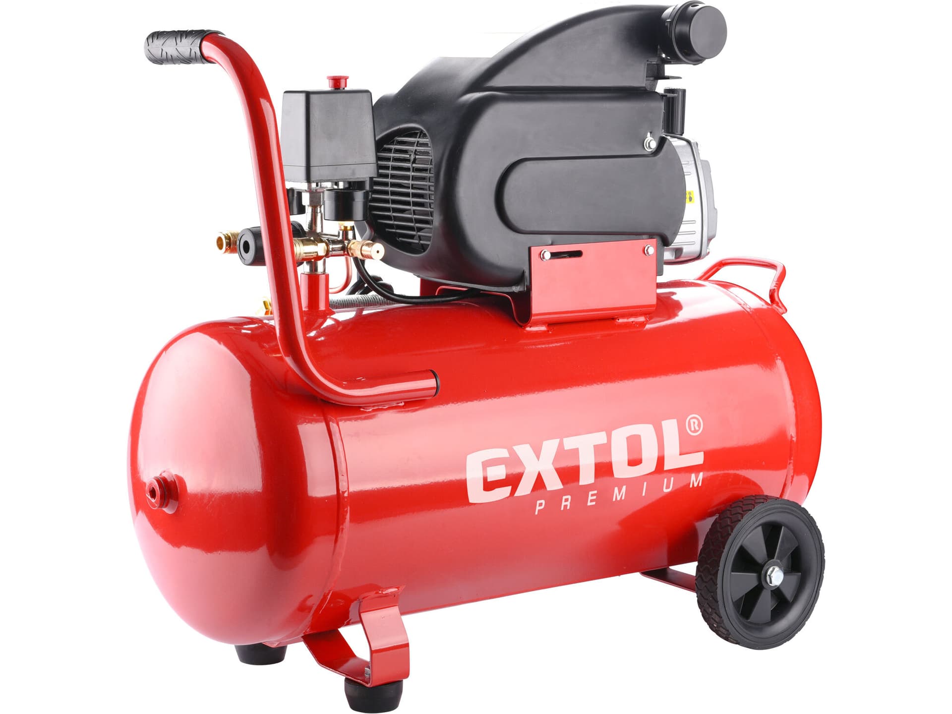 Kompresor olejový, příkon 1,8kW, nádoba 50l, max. 8bar