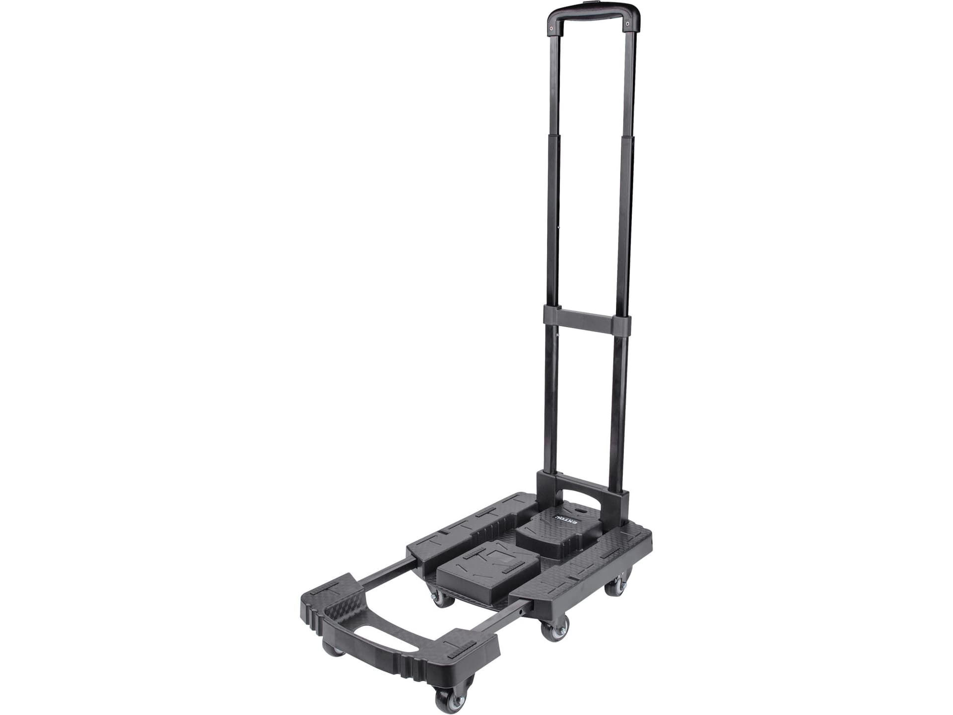 Vozík skládací plošinový, nosnost 200kg, max. ložná plocha 60x32cm, 6 koleček