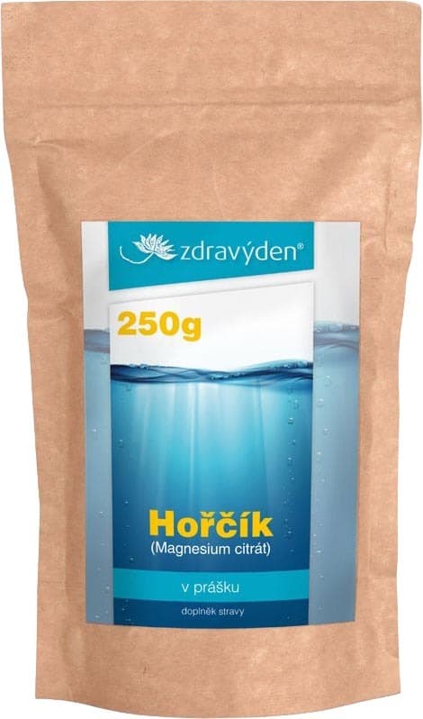 Hořčík (Magnezium citrát) prášek, 250g