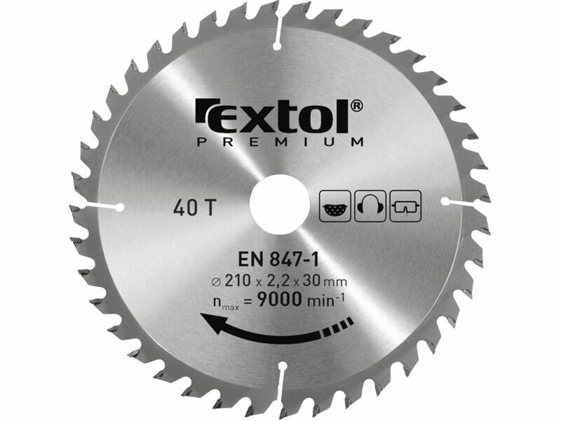 Kotouč pilový s SK plátky, ø125x2,6x22,2mm, 24z