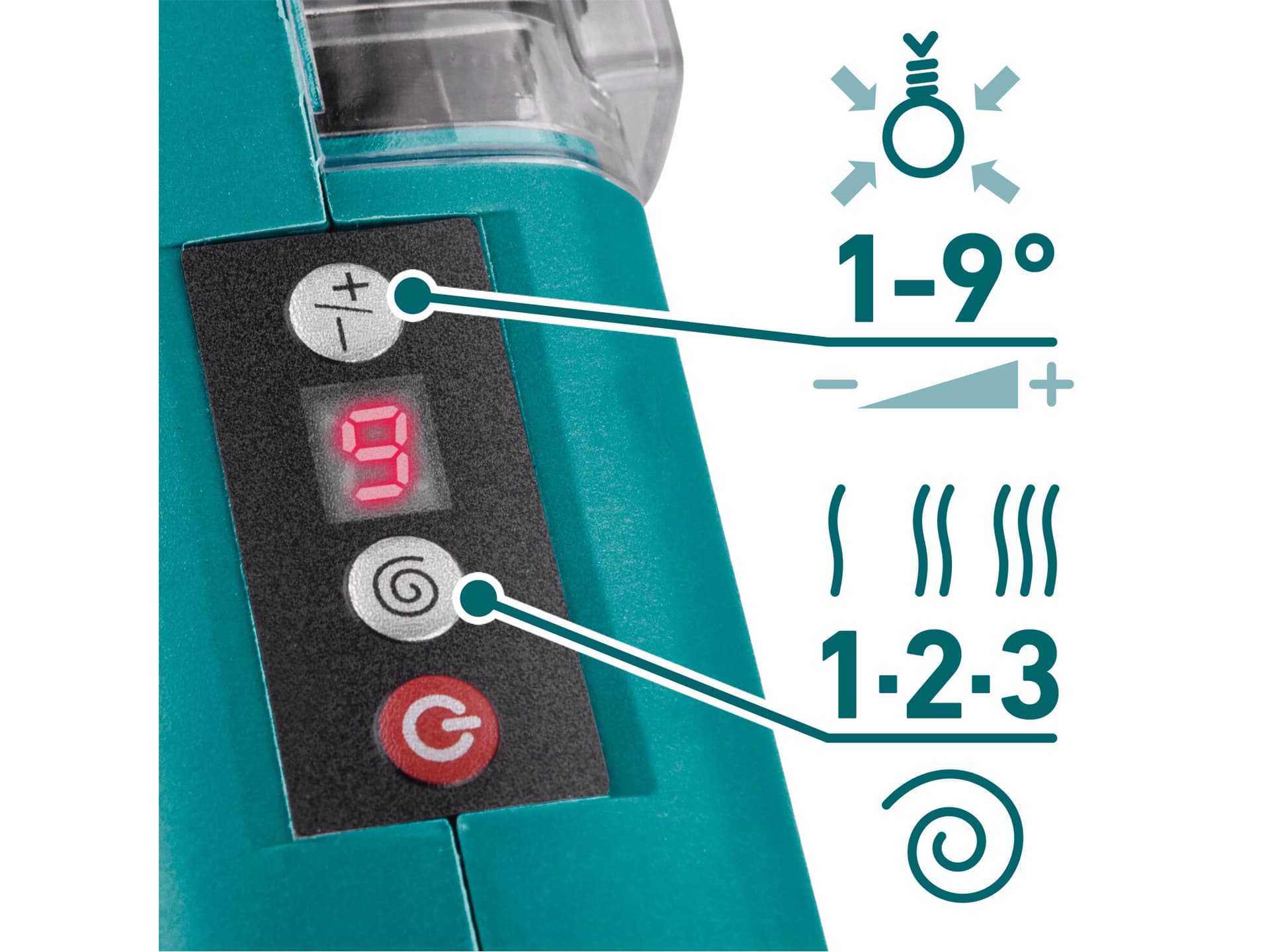 Vazač armatur aku Share20V, bez aku, drát 0,8mm, oko 8-34mm, bezuhlíkový motor – 5