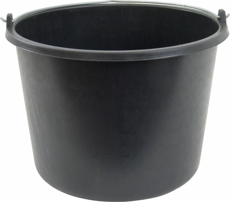 Vědro plastové, kovová rukojeť, 5 litrů
