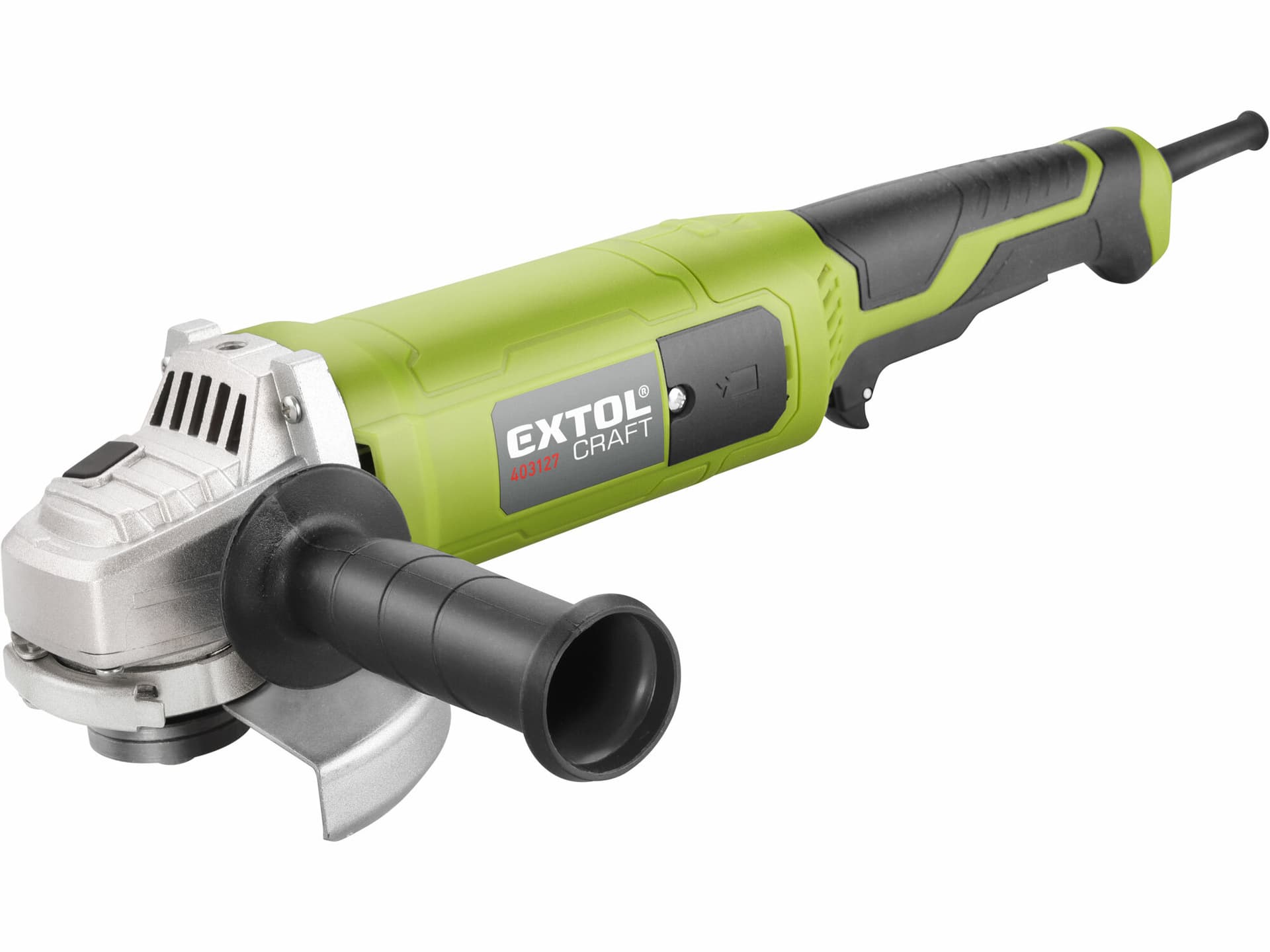 Bruska úhlová, příkon 1200W, průměr 125mm, prodloužená rukojeť, bezpečnostní spínač