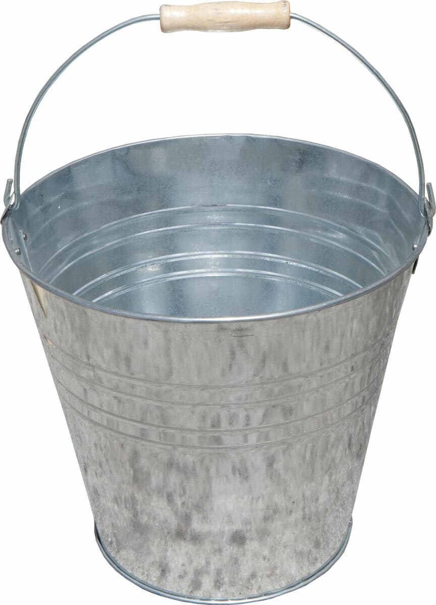 Vědro pozinkované, 12 litrů