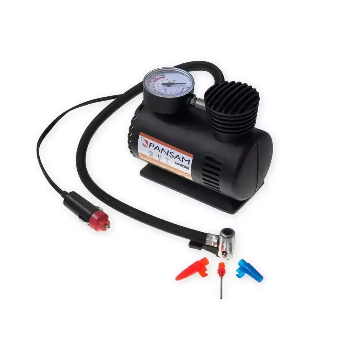 Kompresor do auta 12V 250PSI 11L/min, hadice 50 cm