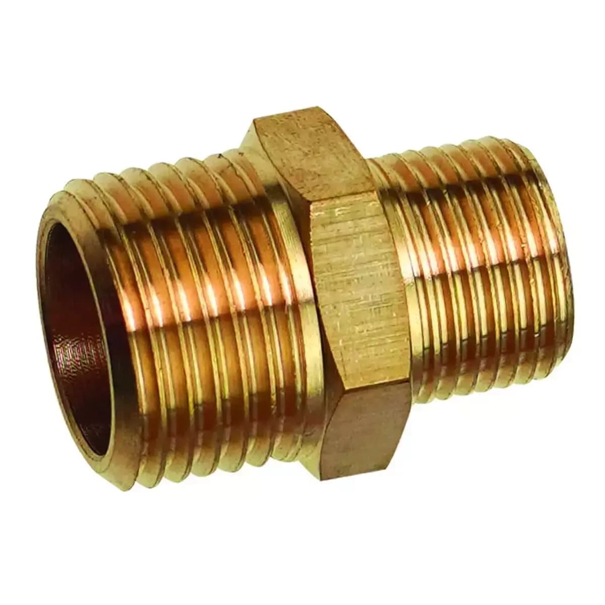 Redukcia 3/8" vnější závit (M) x 1/2" vnější závit (M)