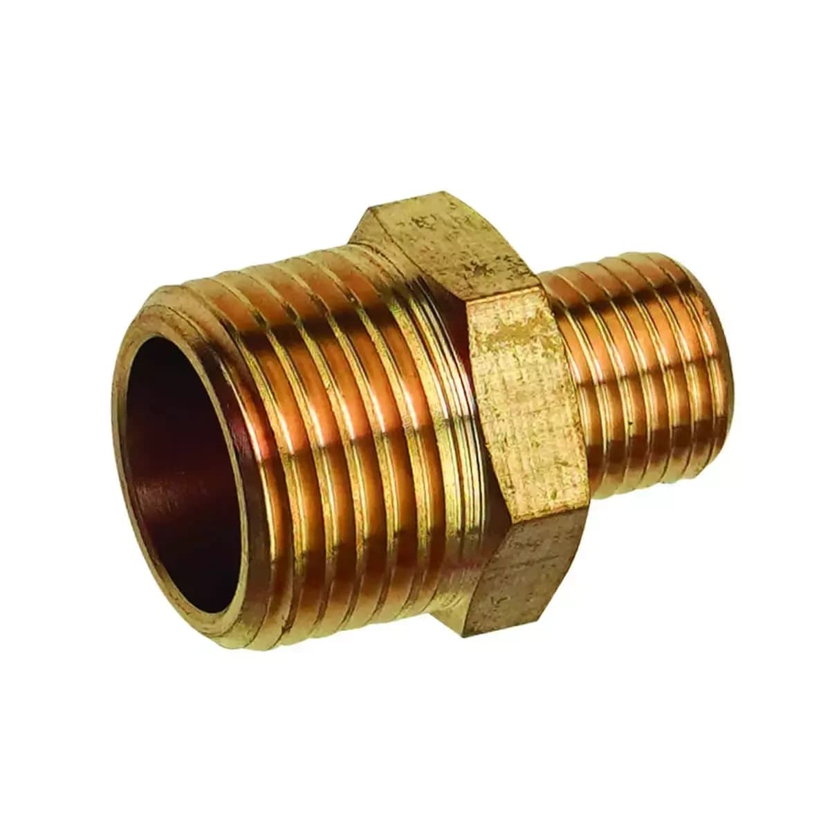 Redukcia 1/4" vnější závit (M) x 1/2" vnější závit (M)