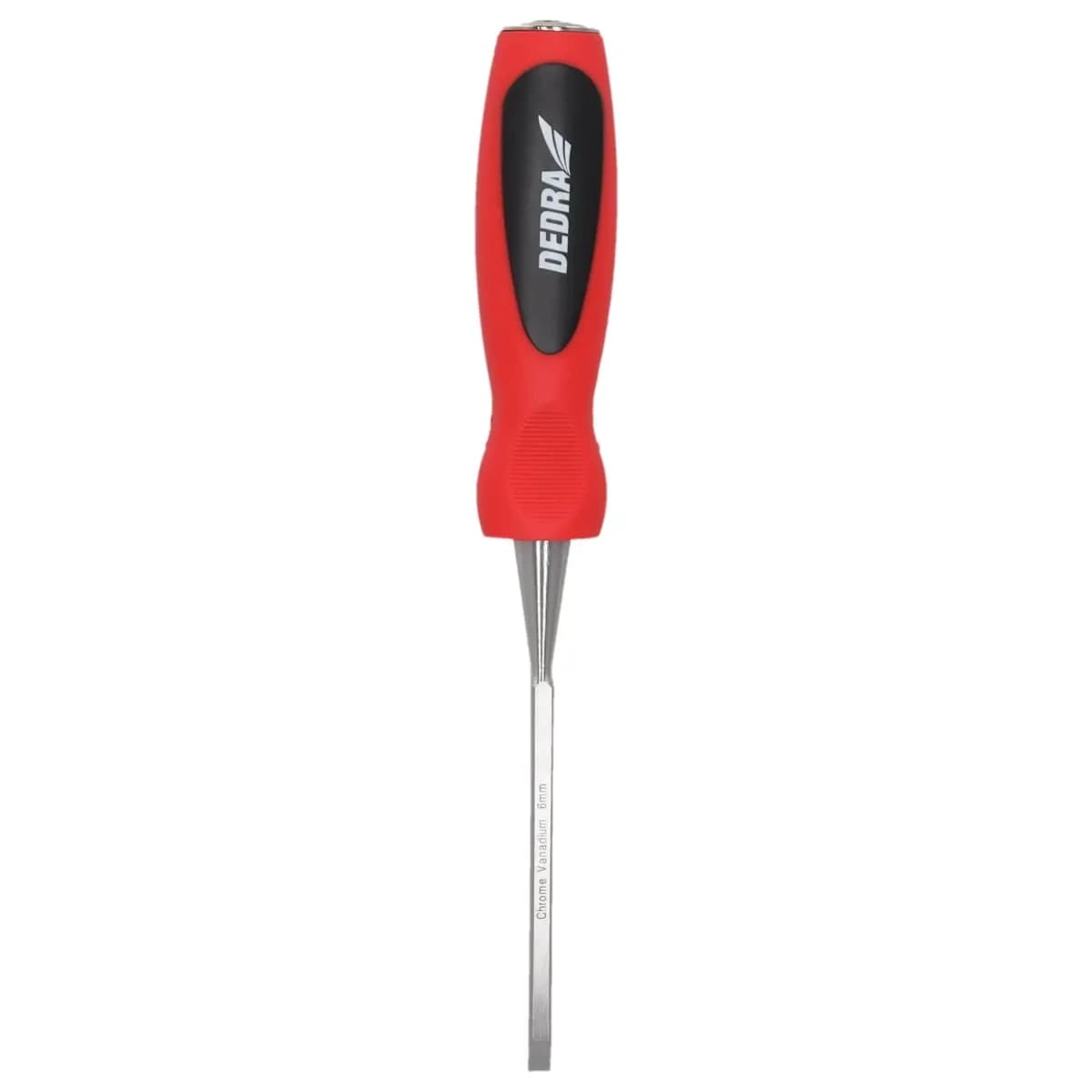 Dláto 6 mm, ocel CrV, dvoumateriálová rukojeť