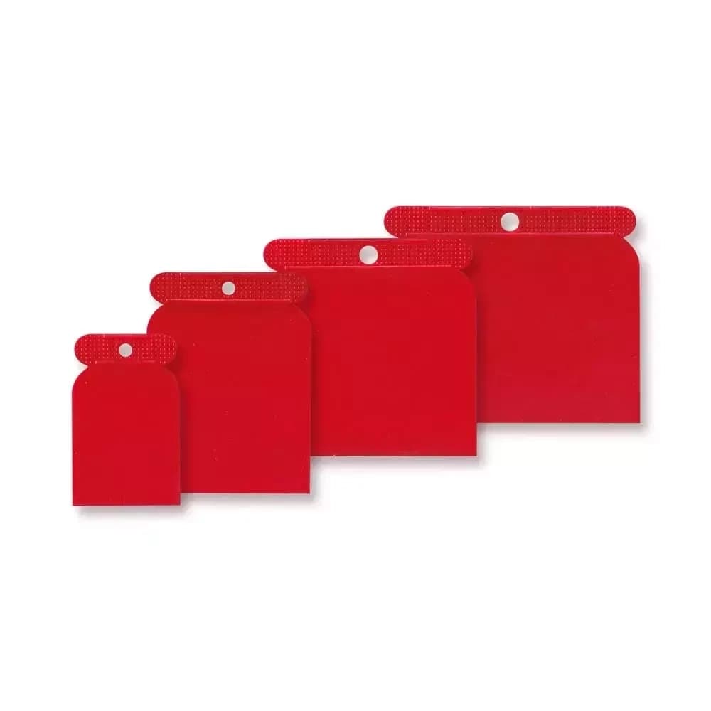 Malířské špachtle plast, souprava 4 ks: 50,80,100,120mm