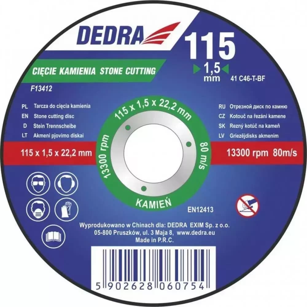 115x1,5x22,2 - řezný kotouč na kámen