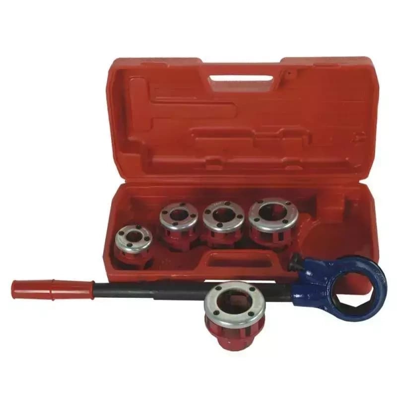 Řezák závitů, sada 3/8", 1/2", 3/4", 1", 1-1/4"