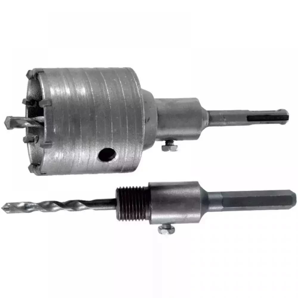 korunkový vrták s úchytom SDS-plus a HEX (DED1506-2)