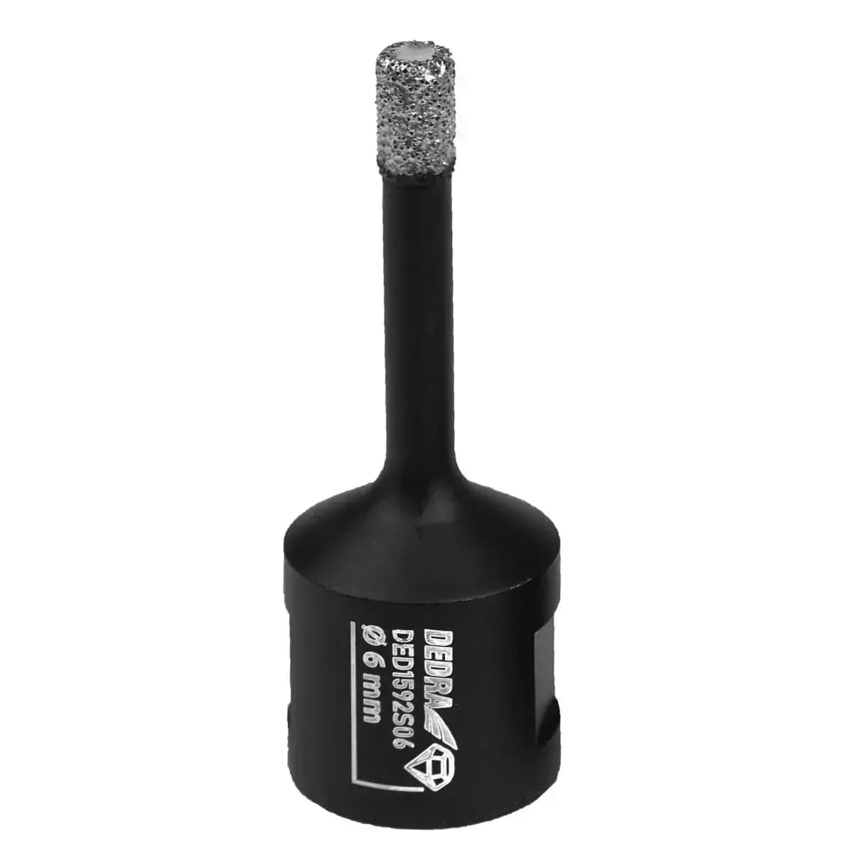 Korunka diamantová průměr 6mm pro otvory do betonu, kamene, keramiky (DED1592S06)