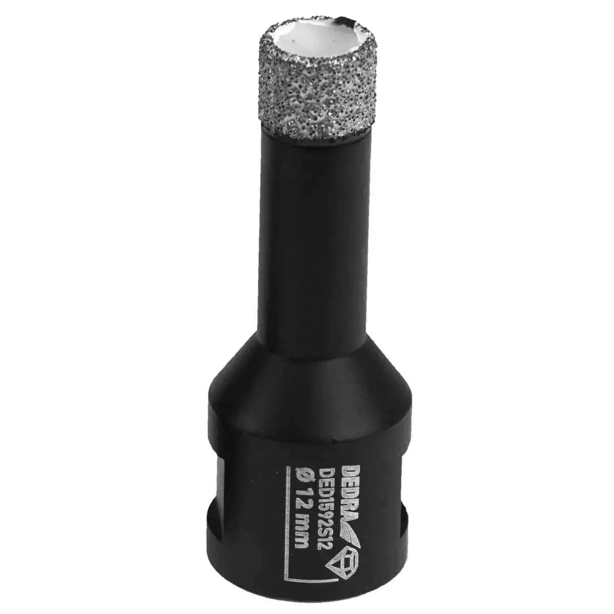 Korunka diamantová průměr 12mm pro otvory do betonu, kamene, keramiky (DED1592S12)