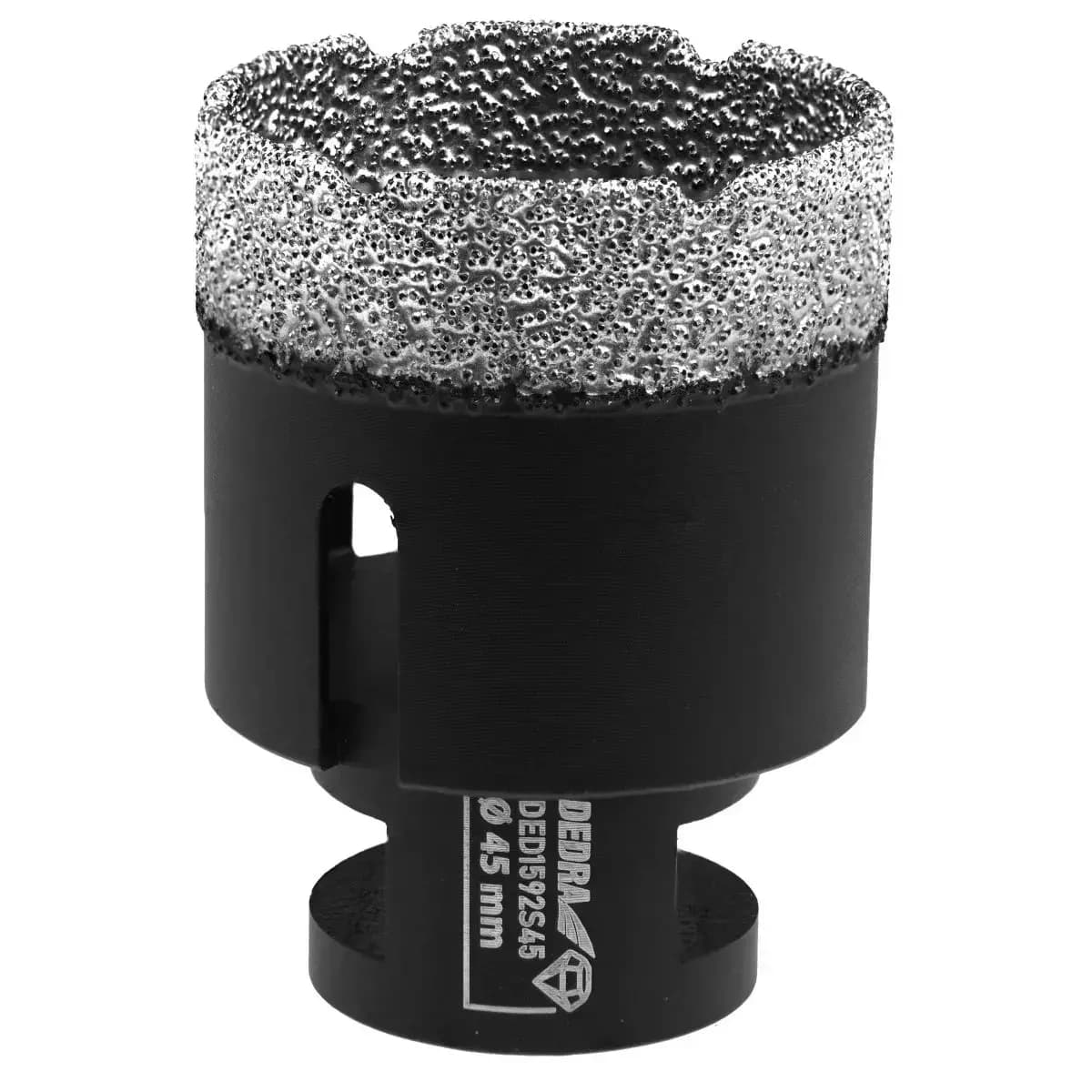 Korunka diamantová průměr 45mm pro otvory do betonu, kamene, keramiky (DED1592S45)