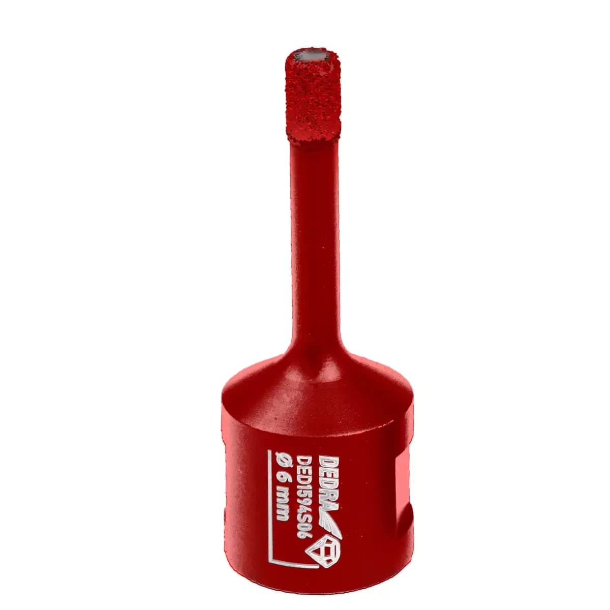 Korunka diamantová průměr 6mm pro otvory do betonu, kamene, keramiky (DED1594S06)