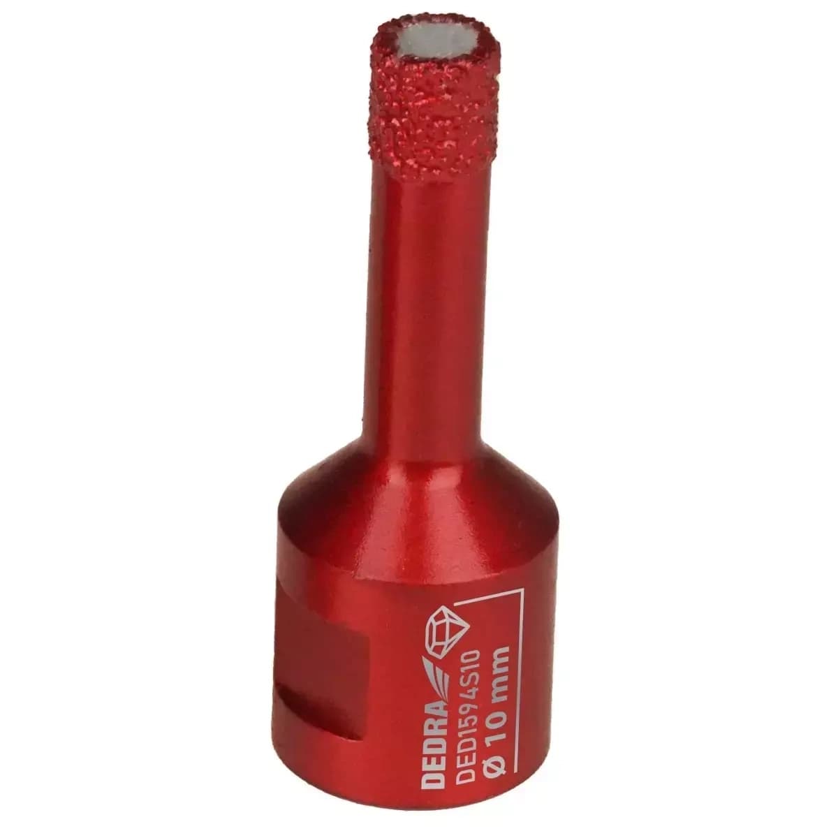 Korunka diamantová průměr 10mm pro otvory do betonu, kamene, keramiky (DED1594S10)