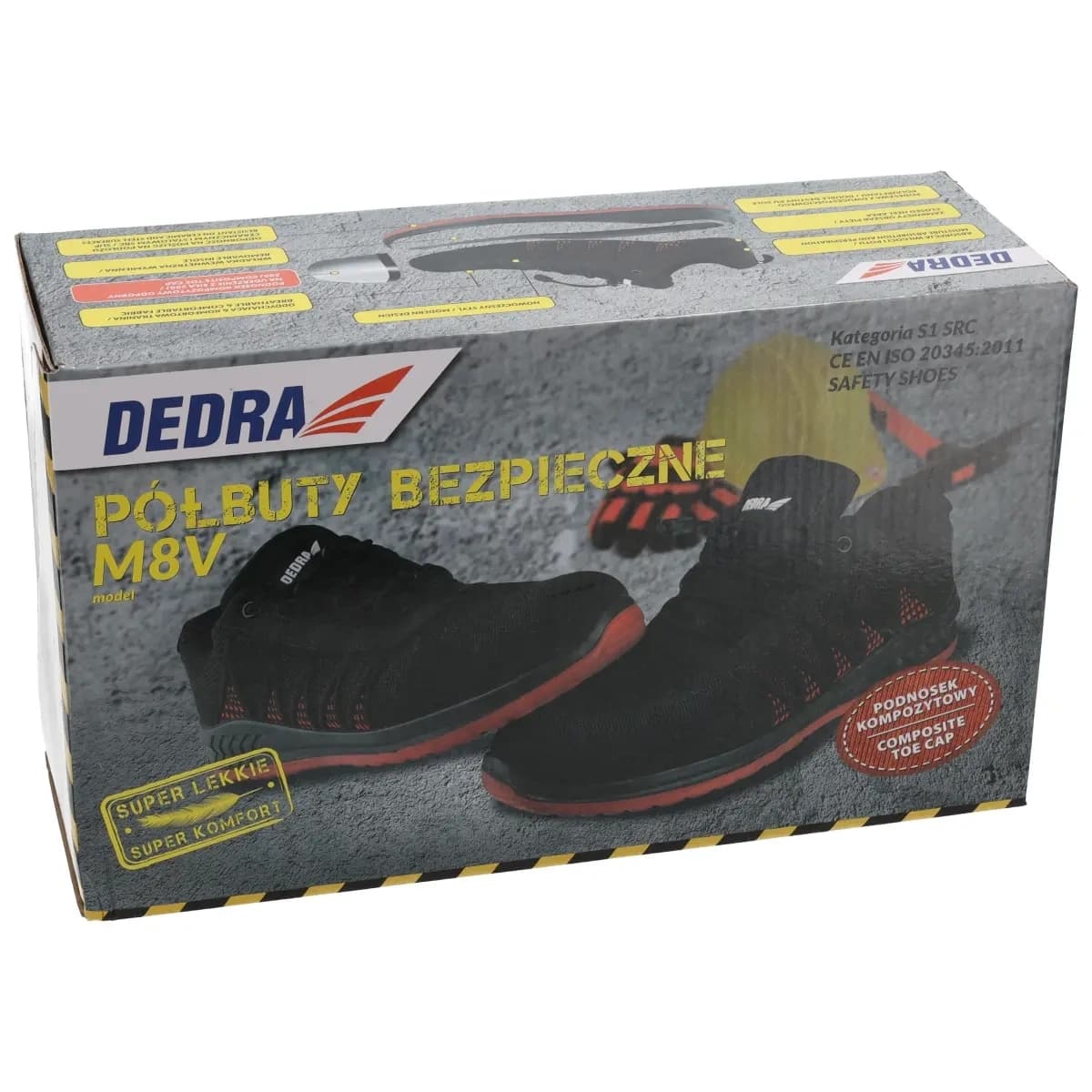 Bezpečnostní polobotky M8,velikost: 36, kat.S1 SRC – 6