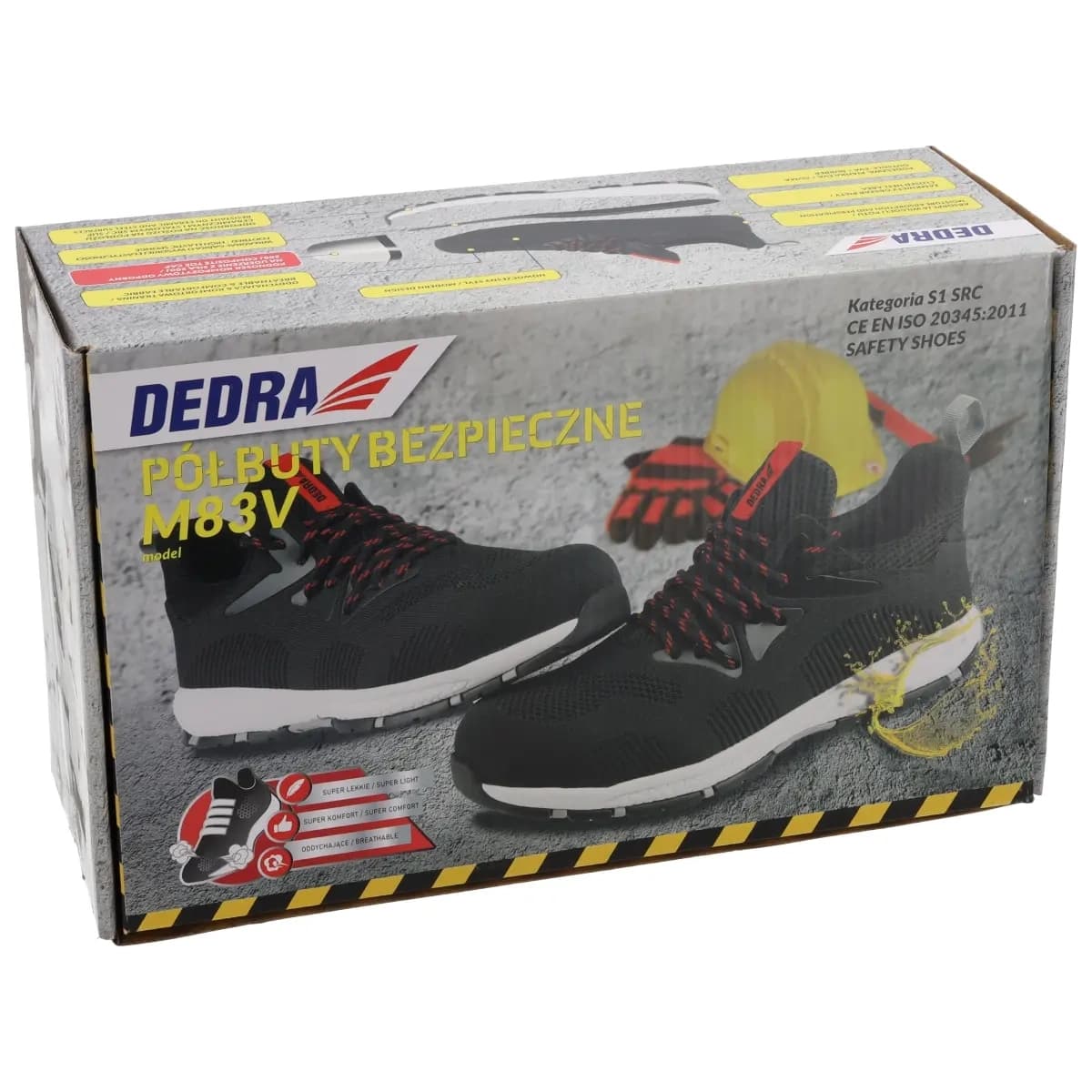 Bezpečnostní polobotky M83V sport,velikost: 42, kat.S1 SRC – 6