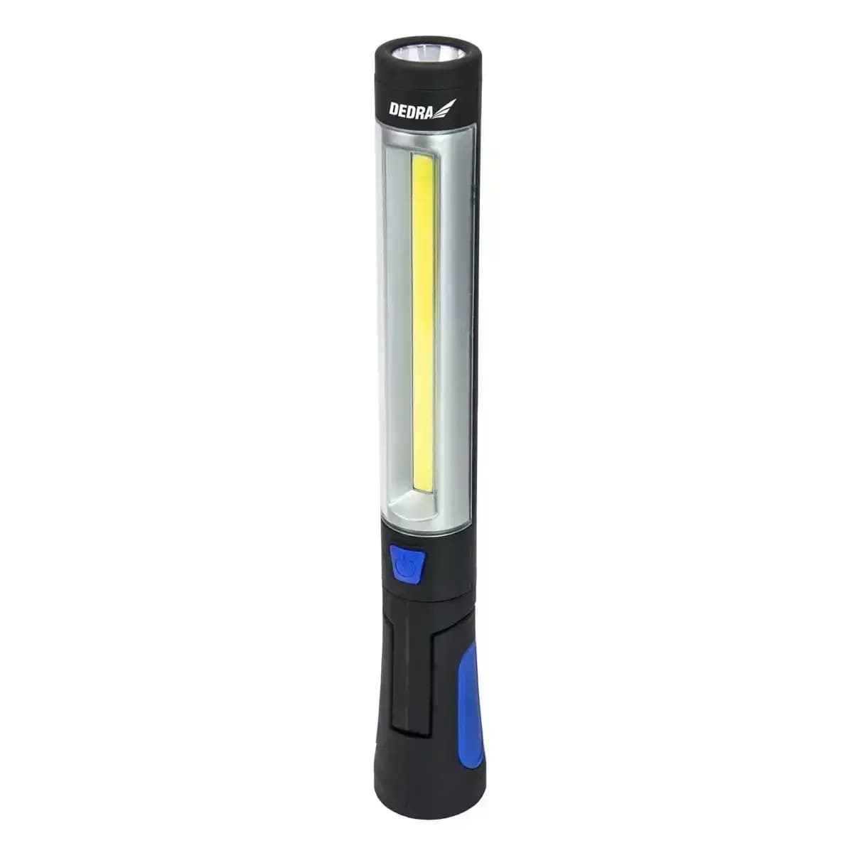 Nabíjecí lampa 3 W COB LED + 3 W LED, USB adaptér na 230 V a 12 V