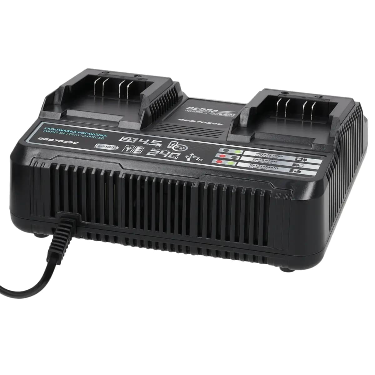 Dvojitá nabíječka 2 x 4,5A 18V