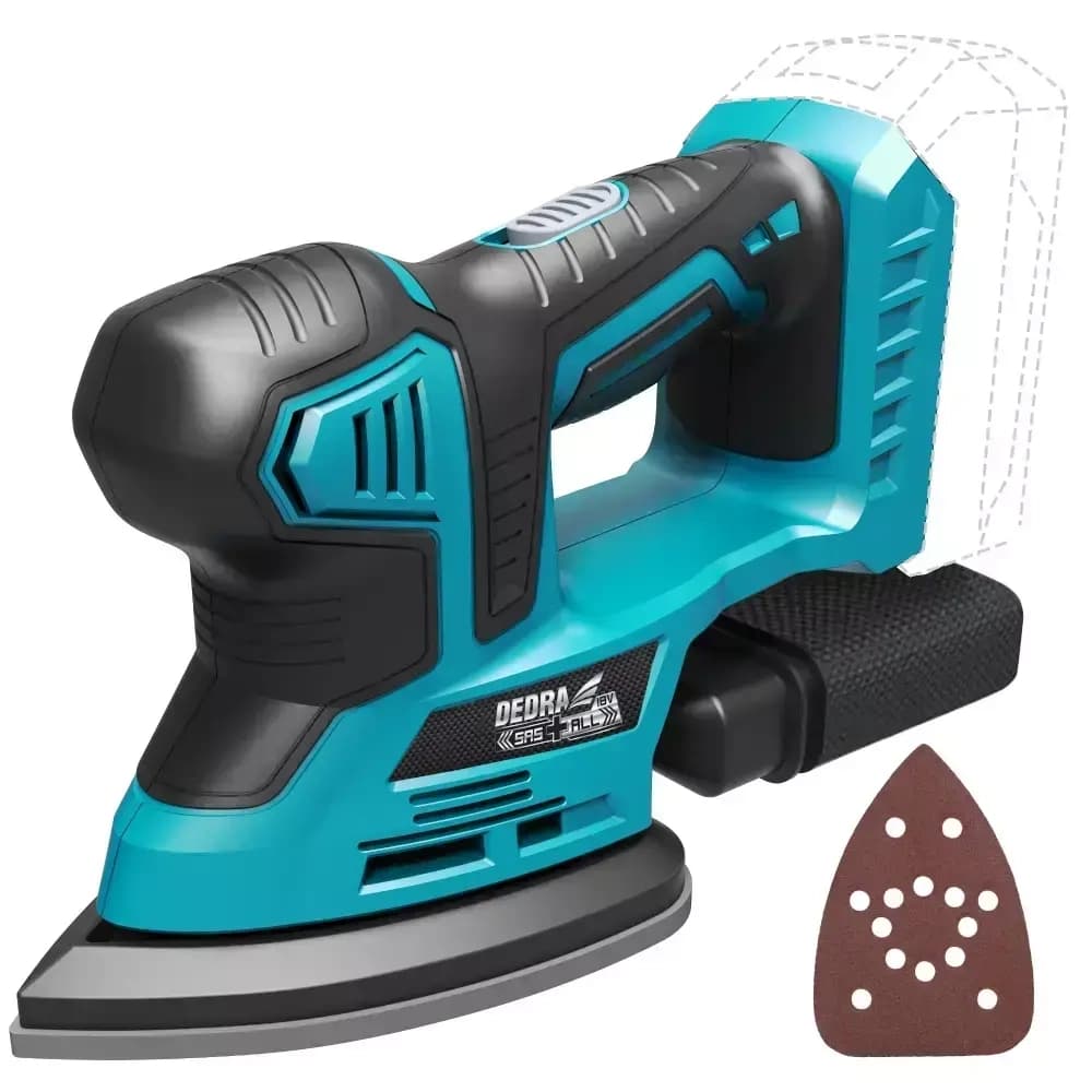 Akumulátorová delta bruska 18 V 140x140x93 mm