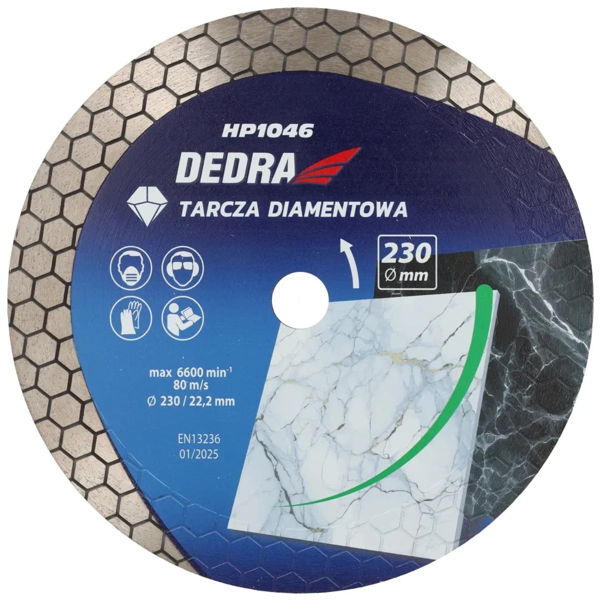Diamantový kotouč 230mm plást