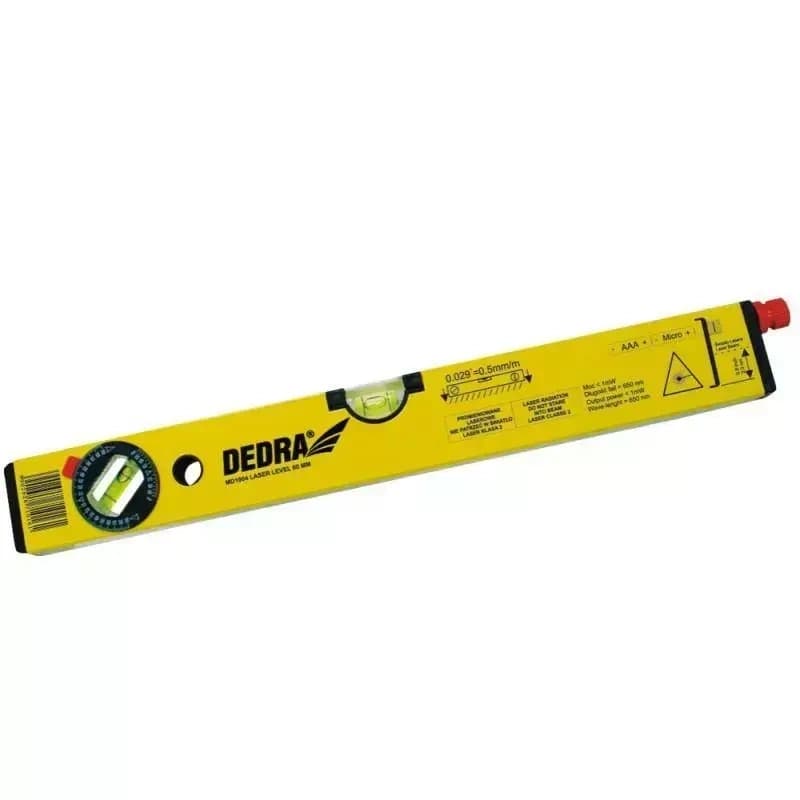 Vodováha - laser 60 cm, přesnost 1mm/m, 0-90°