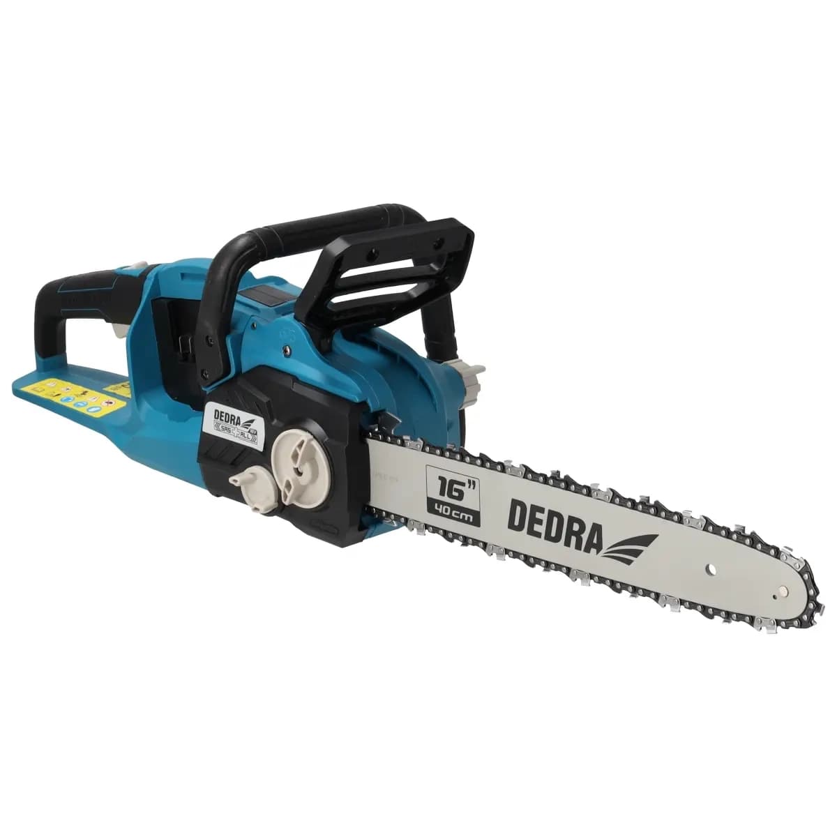 Bezuhlíková akumulátorová řetězová pila 40cm 2x18V SAS+ALL