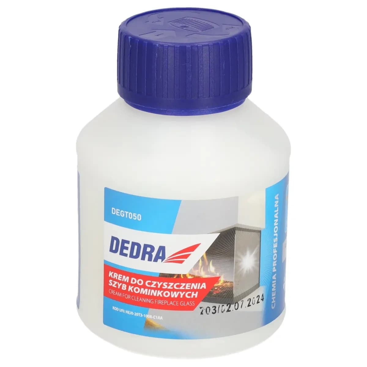 Krém na čištění krbových okienok 250 ml tuba